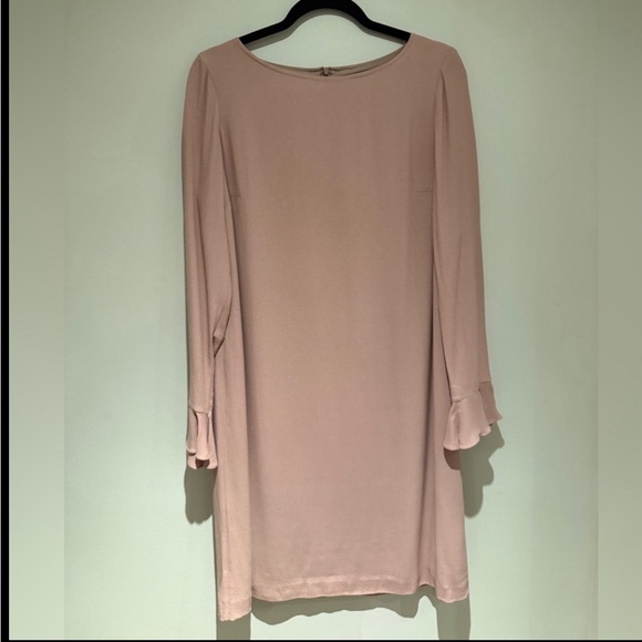 NWT Goat fashion (now Jane Atlier) Light “Cameo” Pink Long Sleeve Shift Dress - Picture 4 of 10